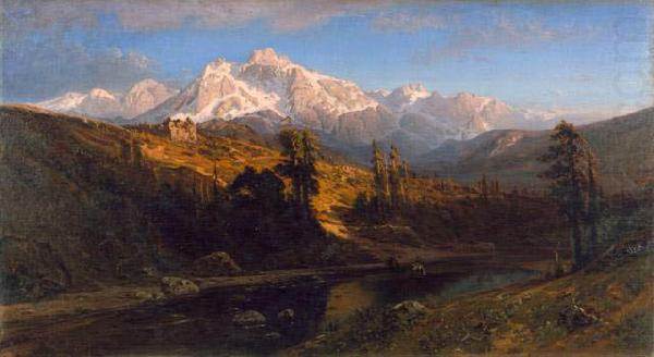 William Keith Mono Pass, Sierra Nevada Mountains, California china oil painting image
